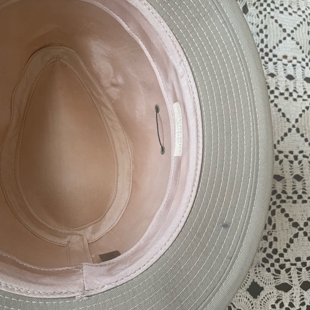 Vintage khaki fedora hat USA Blair summer Men’s XL - Picture 14 of 16